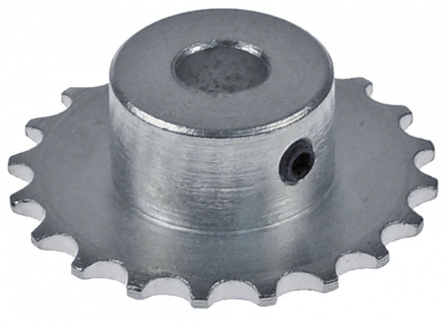 Gear wheel teeth 20 shaft intake ø 8mm ø 38mm hub ø 20mm stainless steel - 693160