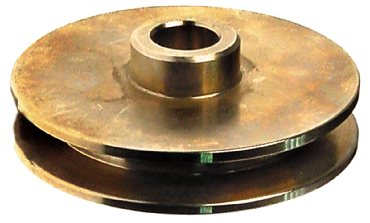  V-belt pulley single disc ø 80mm shaft intake ø 15mm groove depth 9mm - 693261