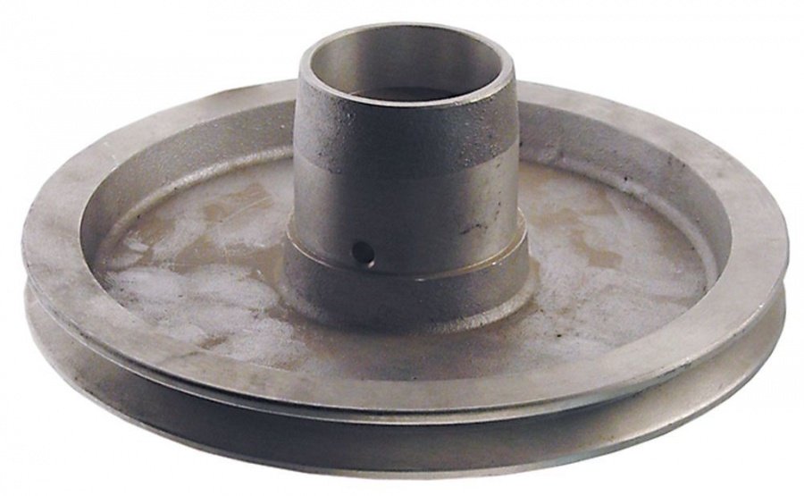 V-belt pulley single disc ø 165mm shaft intake ø 20mm groove depth 10mm - 693264