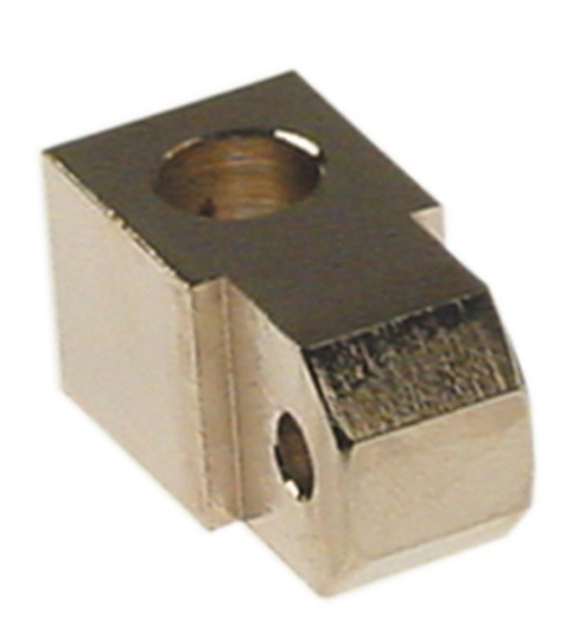 End piece L 30mm internal width 8,5mm rollerø 4,5mm chrome-plated brass - 693277