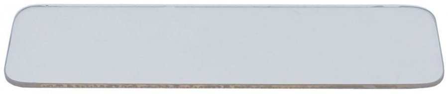  Glass panel L 258mm W 78mm thickness 4mm rectangular - 693374
