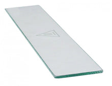 Glass panel L 525mm W 93mm thickness 6mm rectangular - 693375