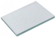 Glass panel L 100mm W 100mm square thickness 6mm - 693380