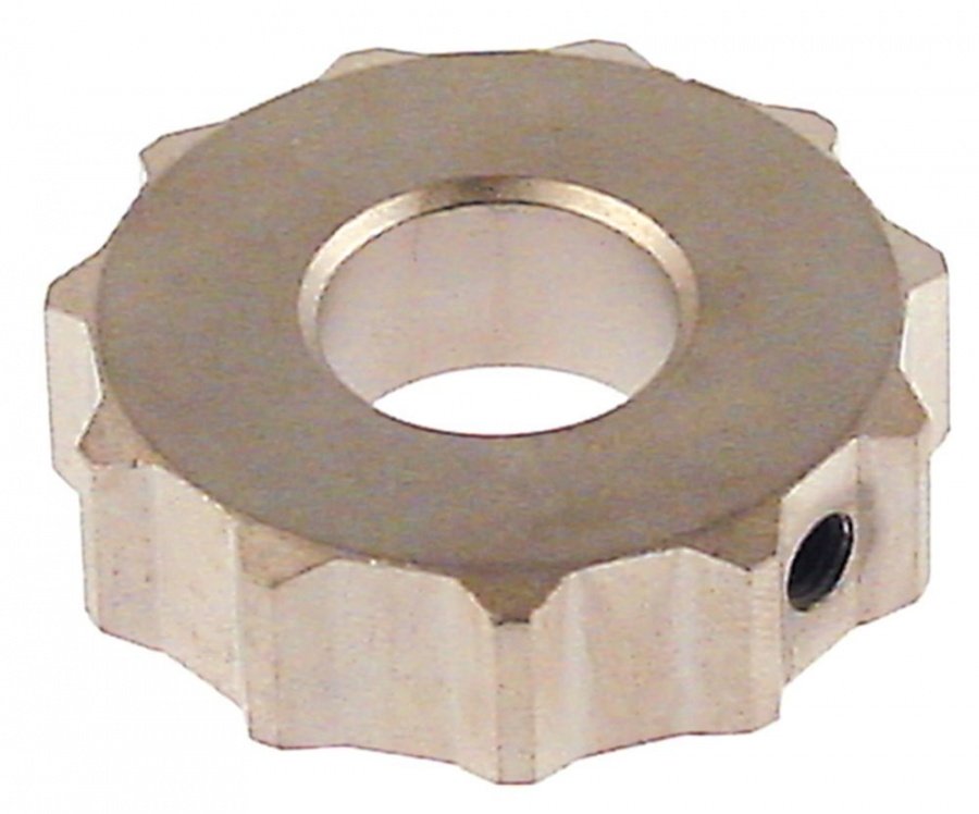 Gear wheel teeth 11 shaft intake ø 20mm ø 50mm stainless steel - 693418