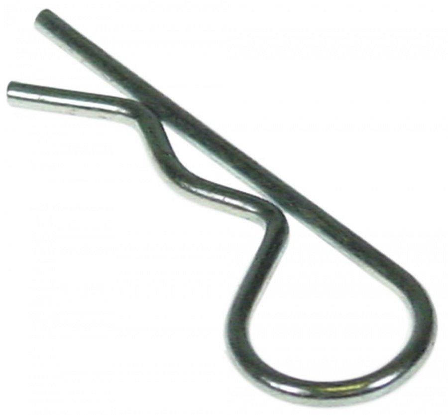 Retainer clip zinc-coated steel L 73mm wire gauge ø 3mm Qty 1pcs - 693457