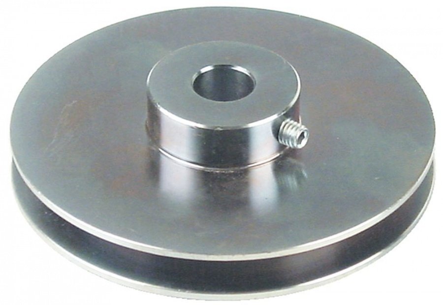  V-belt pulley single disc ø 98mm shaft intake ø 14mm groove depth 11mm - 693698