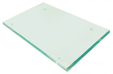 Glass plate L 342/378mm W 165/185mm thickness 10mm Qty 2pcs - 693816