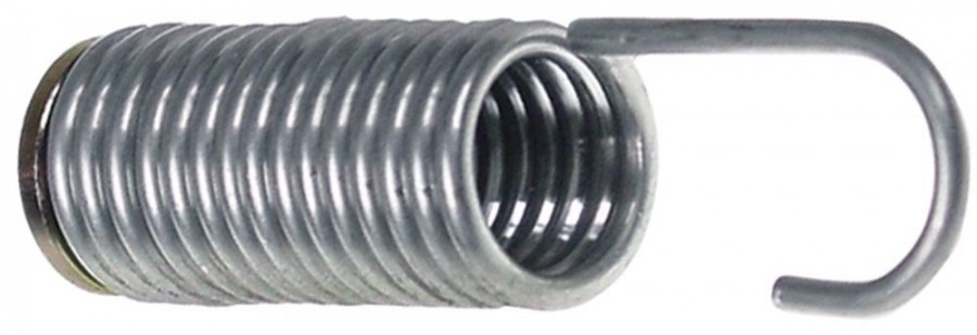 Tension spring ø 23mm total length 90mm wire gauge ø 3mm thread M8 - 693881