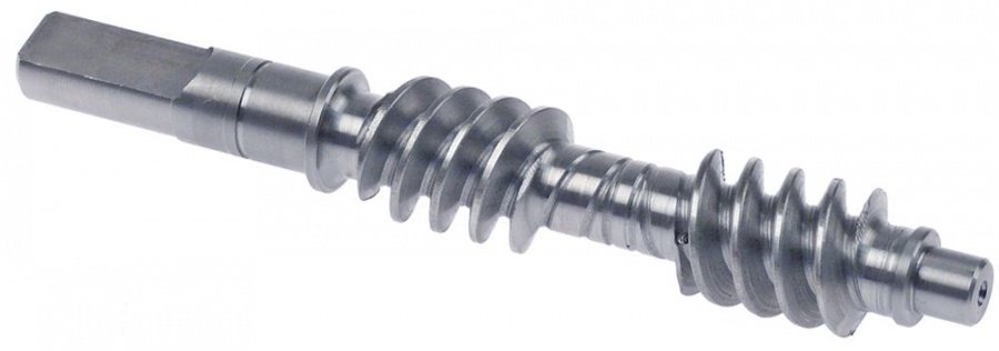 Ax cu filet melcat, pentru masina de intins aluat ø 22 mm, L 156 mm - 693923