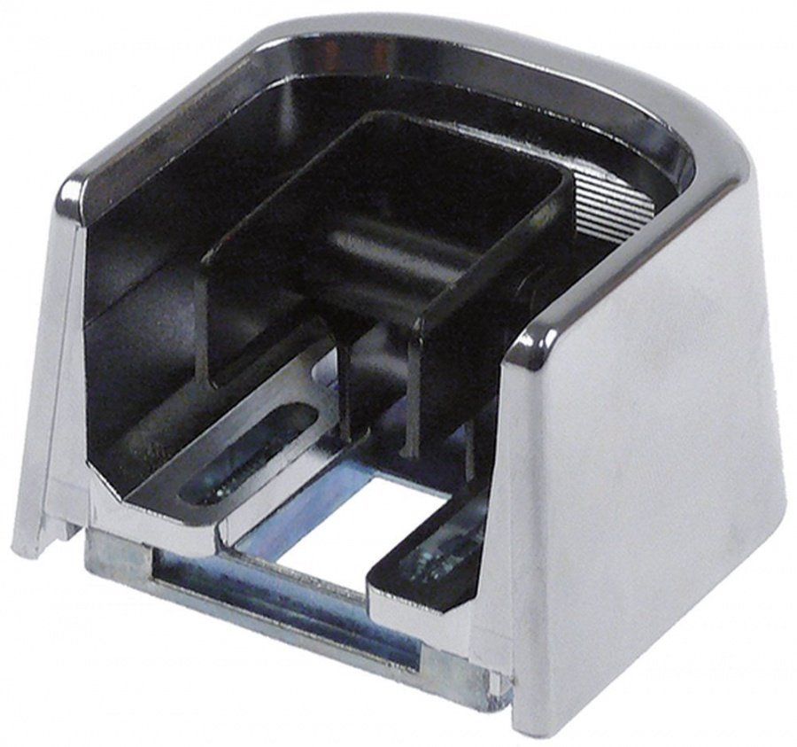 Door catch type series 6004 chrome for off-set 32,5-48,5mm - 694043