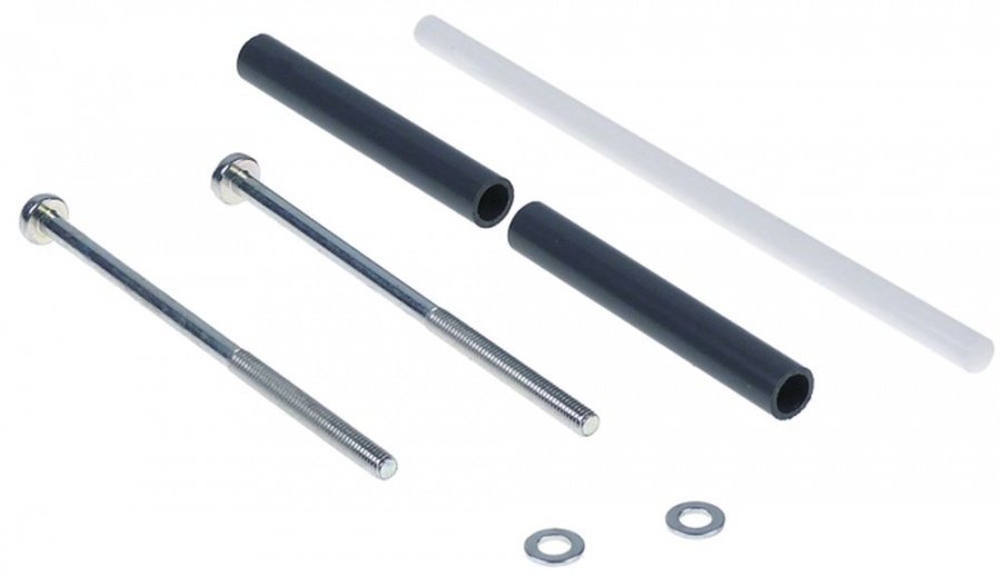 Door opener set door thickness 101-120mm with threaded rods tie bar - 694085