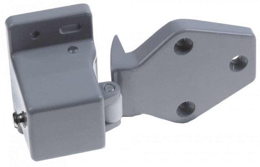 Snap lock with door catch door for walk-in fridge thickness 27mm mounting distance 18-25x68mm - 694090