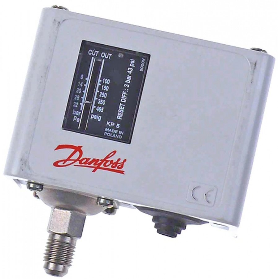  Presostat racord 7/16" UNF (1/4" SAE) racord vertical cu presiune - 694092