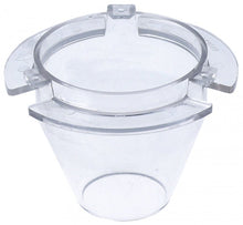 Funnel for ice water ø 85,5mm L 84mm plastic for ice dispenser - 694094
