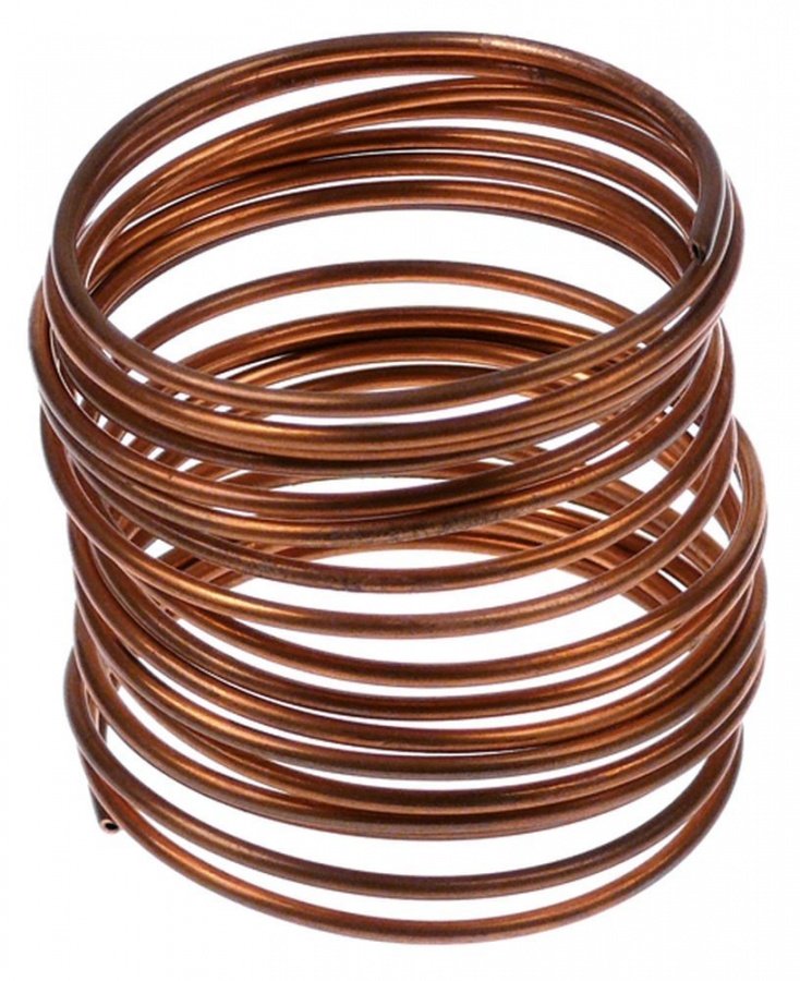 Èšeavă capilar cupru DI ø 1,25mm DE ø 24mm L 3500mm - 694201