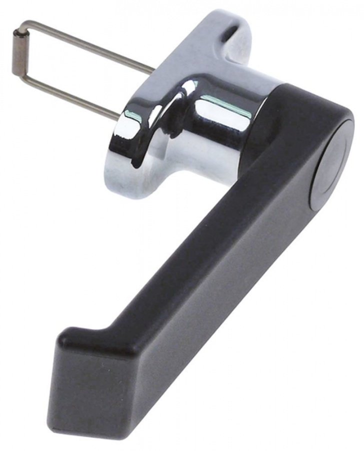  Mâner închidere ușă negru Î 62mm L 145mm L 40mm lungime arc 55mm - 694225