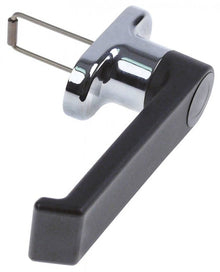 Mâner închidere ușă negru Î 62mm L 145mm L 40mm lungime arc 55mm - 694225