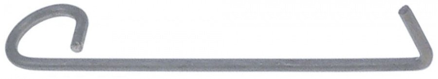 Spring L2 80mm mounting pos. rear wire gauge ø 2mm DL 30-40 Qty 1 pcs - 694240