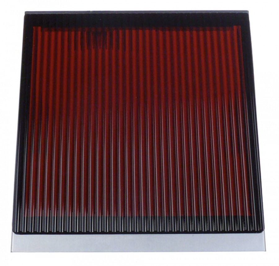 Ceramic plate L 275mm W 252mm H 45mm fluted - 694268