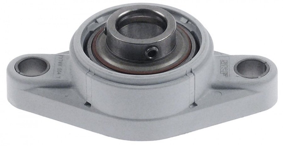 Flange bearing kit type SSUC204 shaft ø 20mm W 65mm plastic/SS kit hole distance 90mm H 34mm L 114mm - 694274