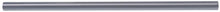 Handle rod tube ø 19mm thickness 1mm L 453mm SS - 694307
