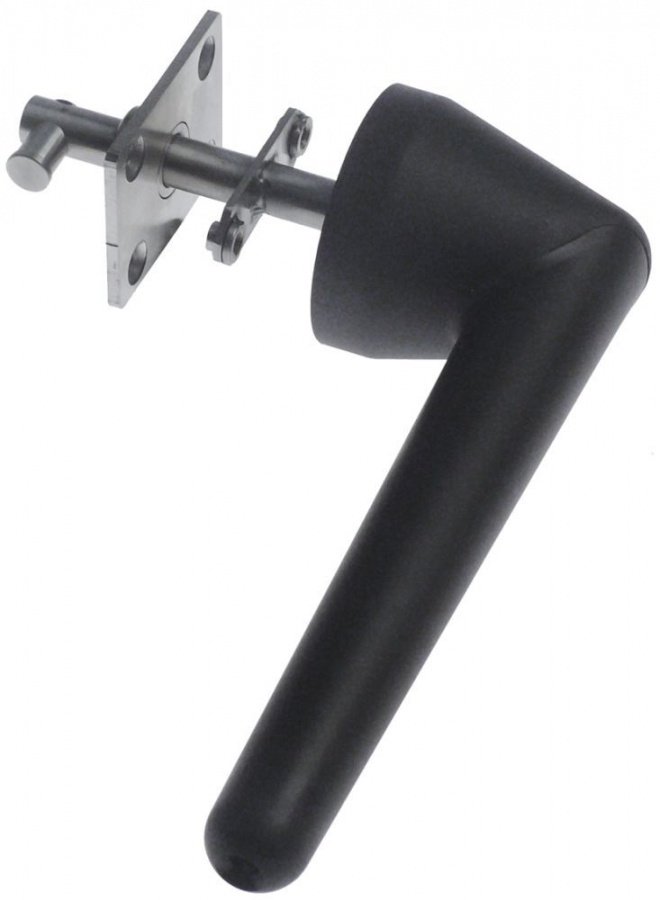 Door handle for espagnolette lock L 205mm H 65mm handle ø 60mm - 694316