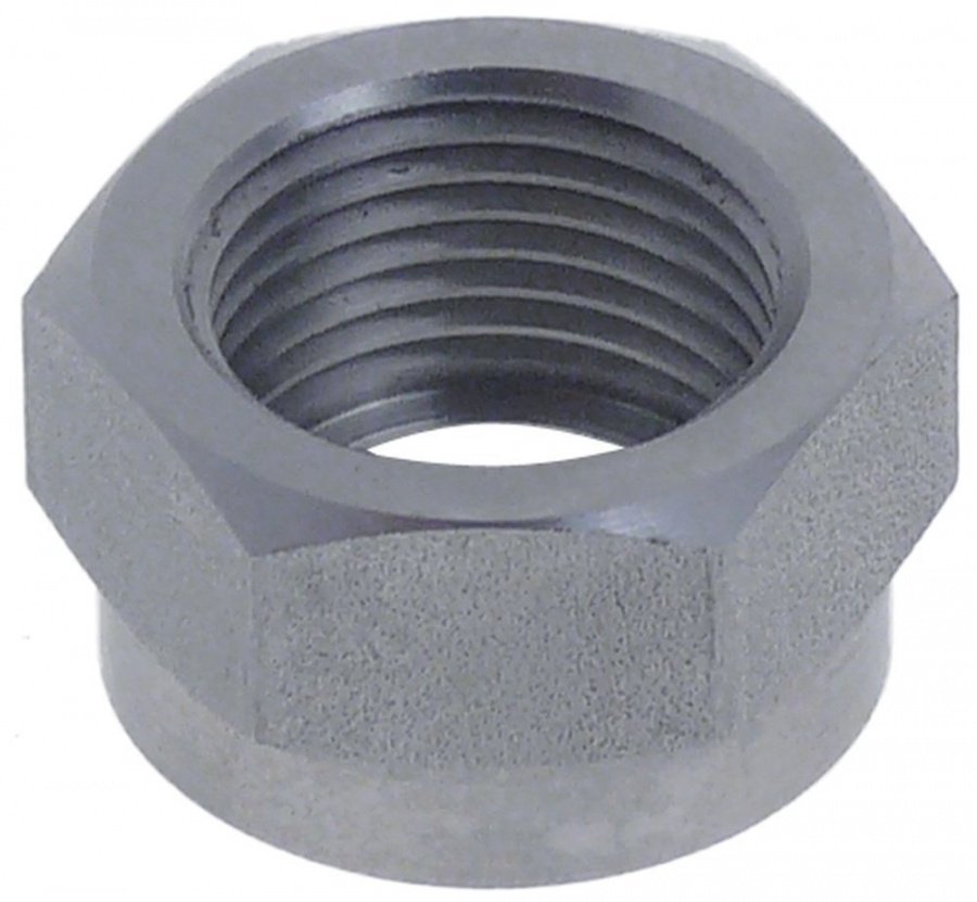 Nut thread 3/8" H 13mm WS 22 SS Qty 1 pcs - 694332