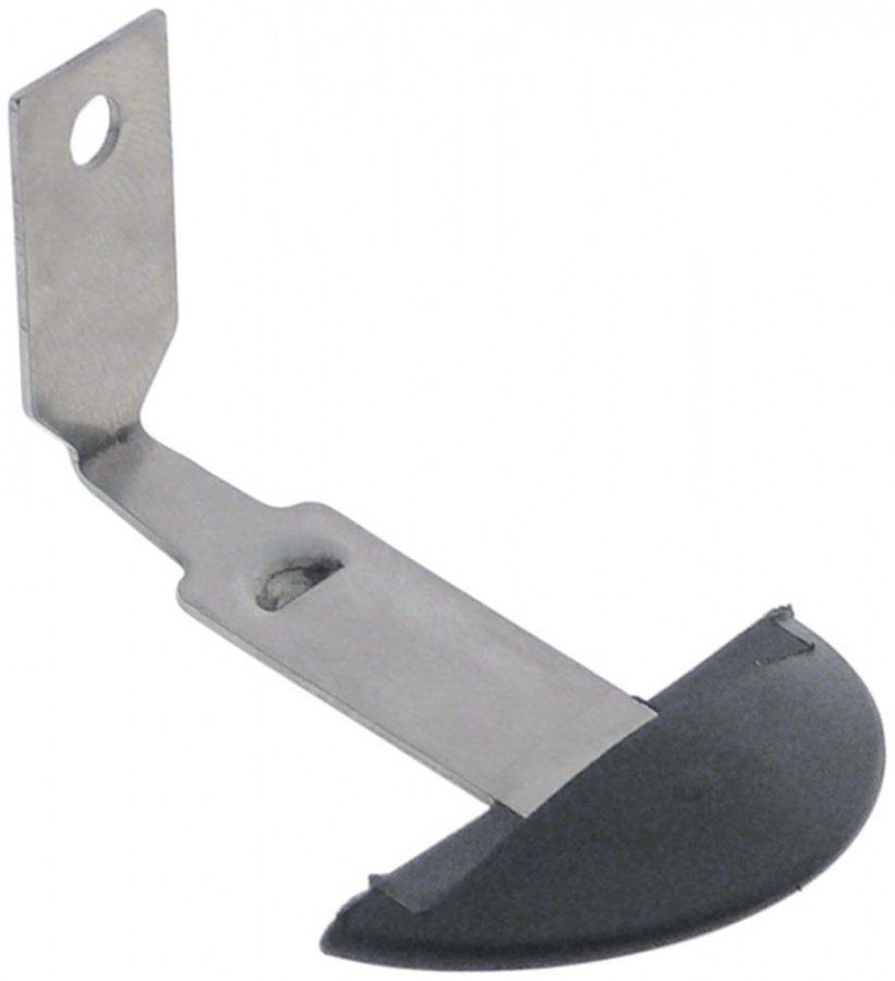  Door handle L 54mm W 25mm H 40mm black hole ø 4mm - 694378