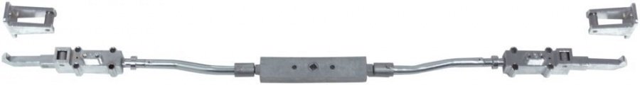  Espagnolette lock complete with door catch L 700mm - 694383