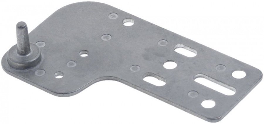 Hinge with bolt mounting pos. upper left L 110mm W 66mm H 24mm - 694385
