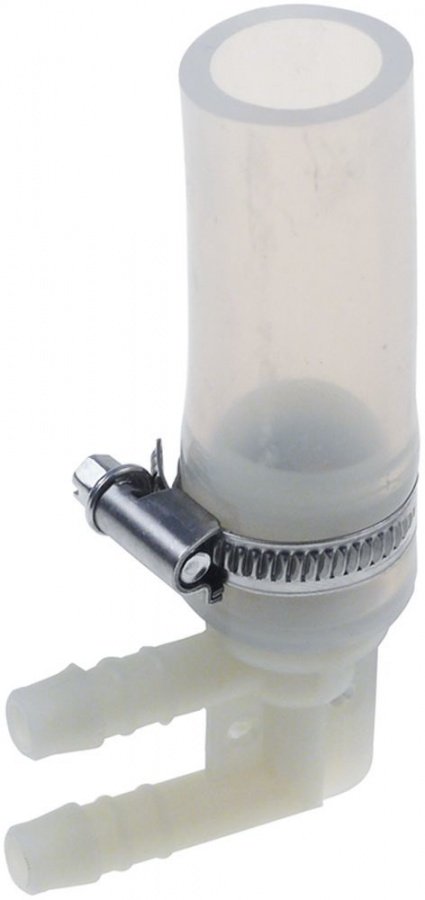 Valvă de ventilare generator abur 125x60mm racorduri furtun ø 10mm - 694402