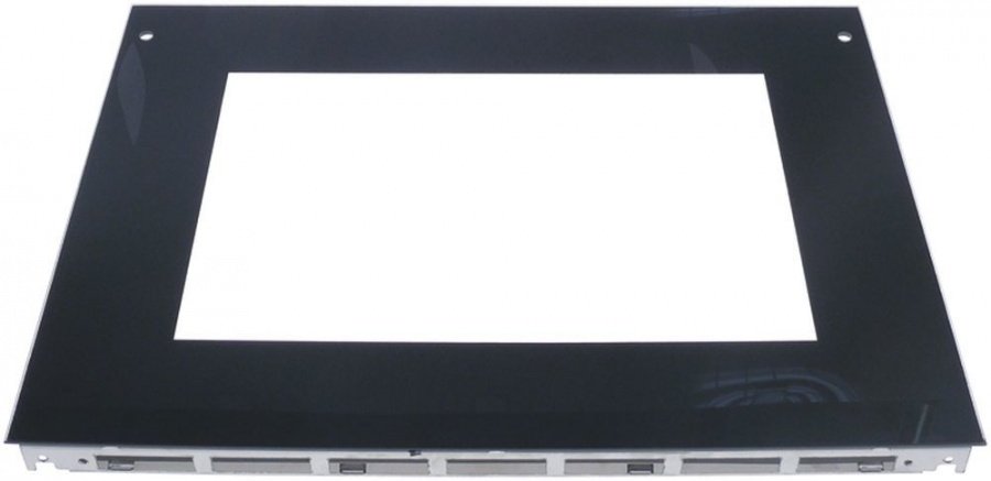Glass panel L 549mm W 420mm H 30mm thickness 4mm mounting pos. outer for hot air oven - 694406