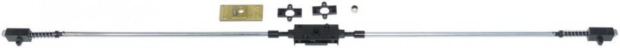  Espagnolette lock complete with flange L 1310mm - 694414