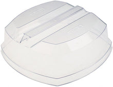 Lid large for plate dispensers L 367mm W 364mm H 125mm transparent plastic - 694453