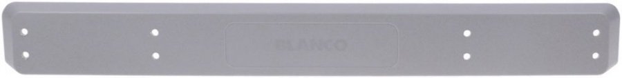  Side panel mounting pos. handle side W 657mm H 78mm plastic - 694458