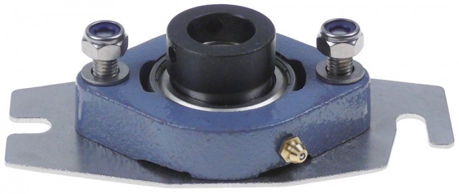 Flange bearing type SA204 shaft ø 20mm W 68mm hole distance 70mm H 25mm - 694470