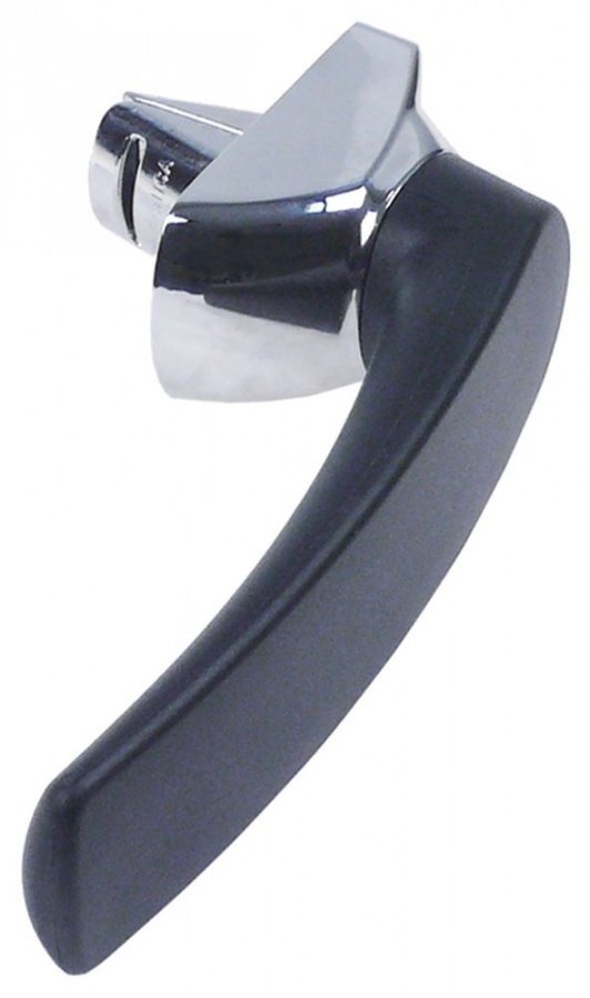Mâner ușă cuptor plastic negru finisaj lucios Î 65mm L 160mm L 39mm DPF 25mm lungime arc 30mm - 694475