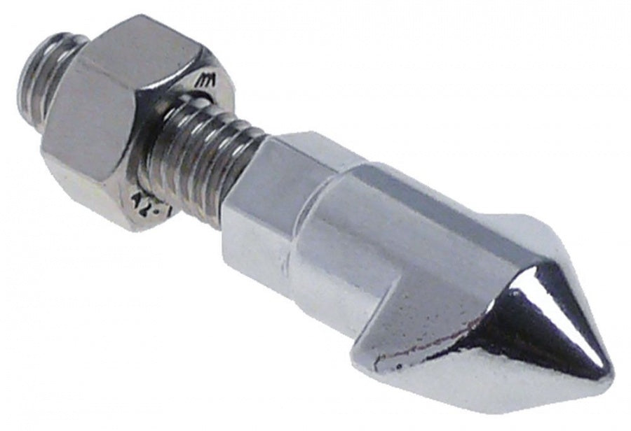 Carlig inchizatoare L 52 mm, filet M8x1,25, cromat - 694477