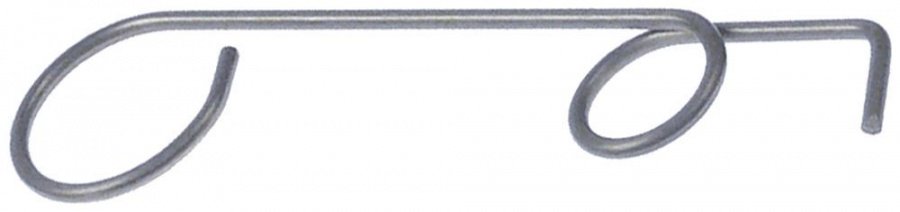 Spring ø 14mm for dough roller L2 60mm mounting pos. in the front/at the back L 80mm - 694512