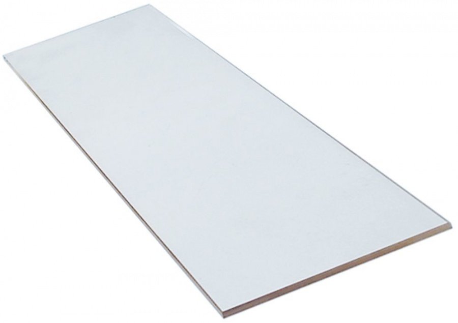 Glass panel L 420mm W 93mm thickness 6mm for pizza oven - 694525