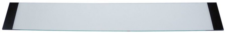 Glass panel L 660mm W 105mm thickness 5mm - 694528
