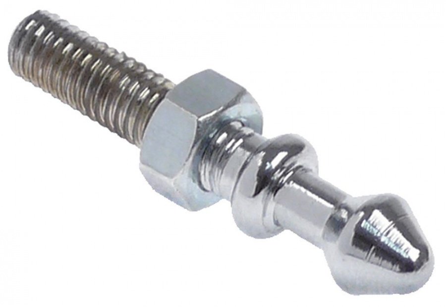  Door catch L 17mm M6x1 thread length 23mm total length 42mm - 694568