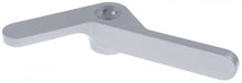 Door handle for combi-steamer L 210mm W 170mm H 55mm silver plastic - 694631