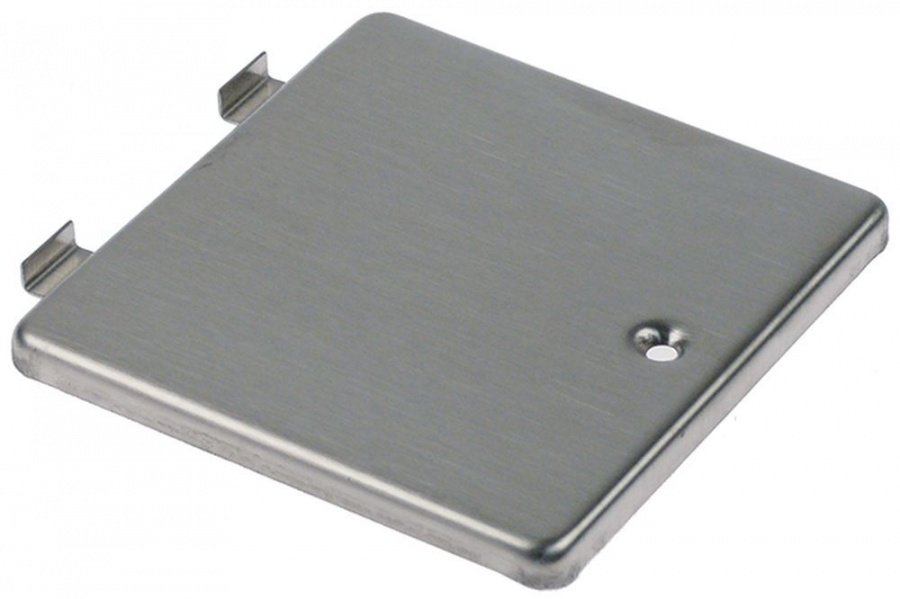Flap for lighting without screws L 98mm W 91mm mounting distance 51mm SS - 694690