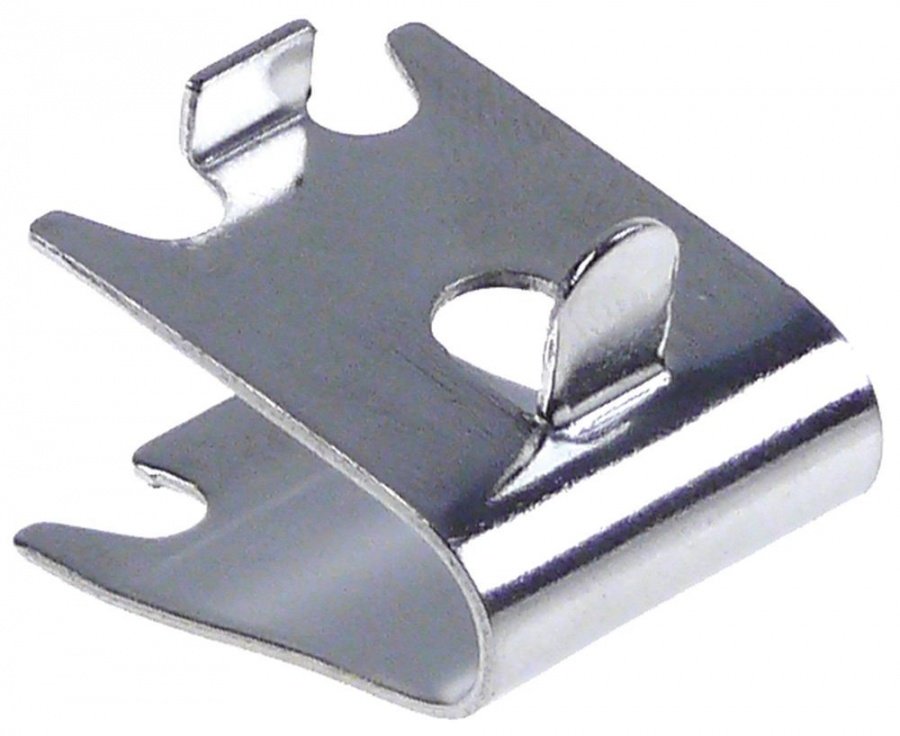 Suport raft L 31/28mm L 22mm Î 17mm oțel inoxidabil cu cârlig P 12 bucăți - 694701