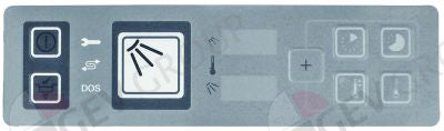 Keypad foil dishwasher GS202/215/302/310/315 L 180mm W 50mm - 694712