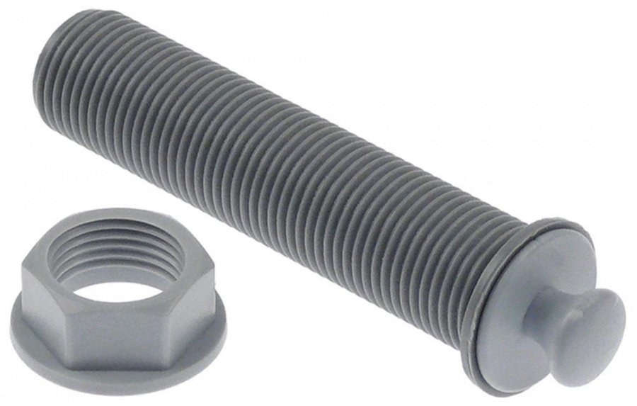 Drain fitting thread M20x1,75 plastic ø 20mm ID ø 14mm with union nut - 694768