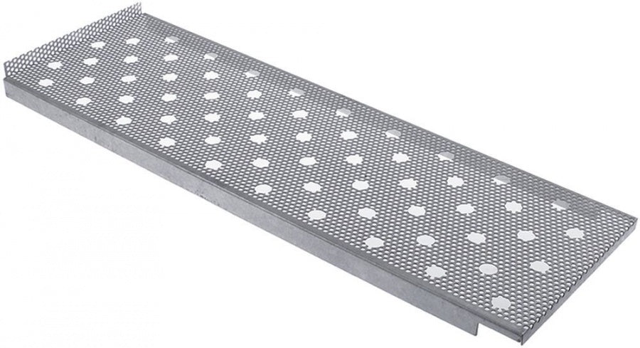 Cover perforated mounting pos. control L 520x170mm SS - 694817