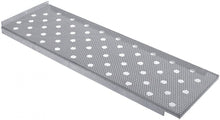 Cover perforated mounting pos. control L 520x170mm SS - 694817