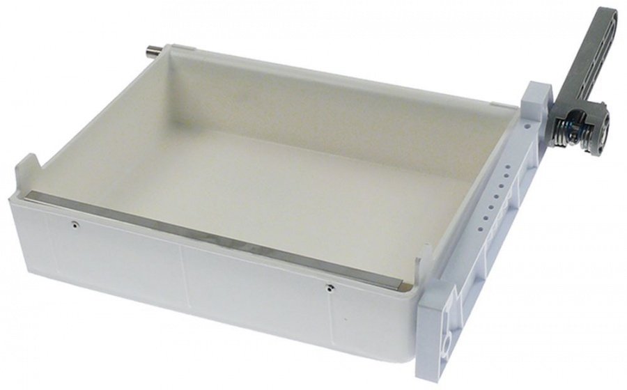 Sump complete for ice maker L 275mm W 220mm H 75mm ICEMATIC white - 695017